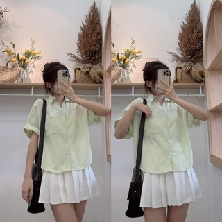 sơ mi kẻ tăm crt sonn