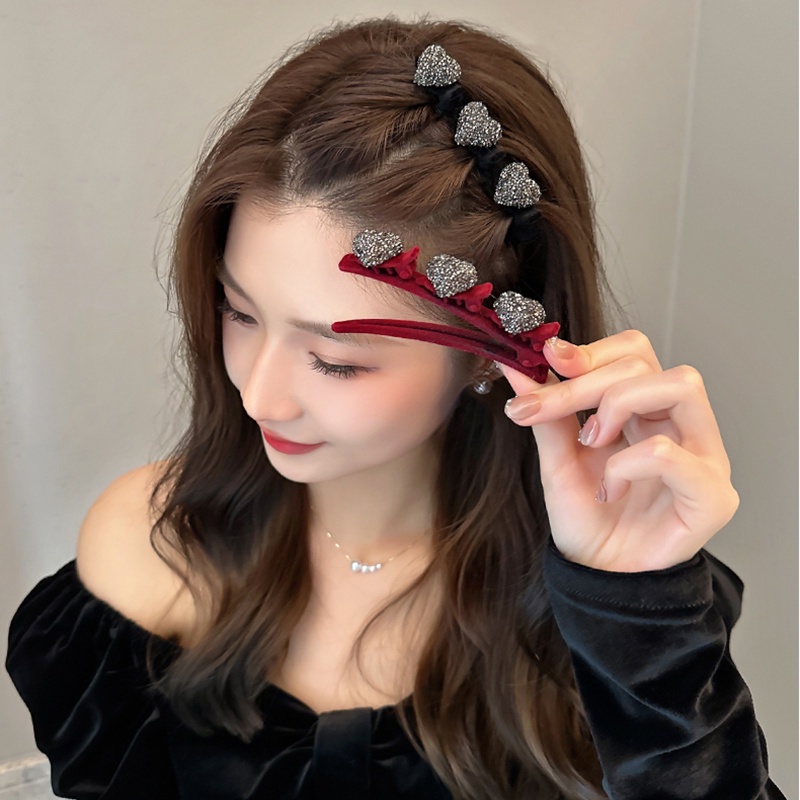 Kẹp Tóc Nữ Đính Đá Thời Trang Hàn Quốc