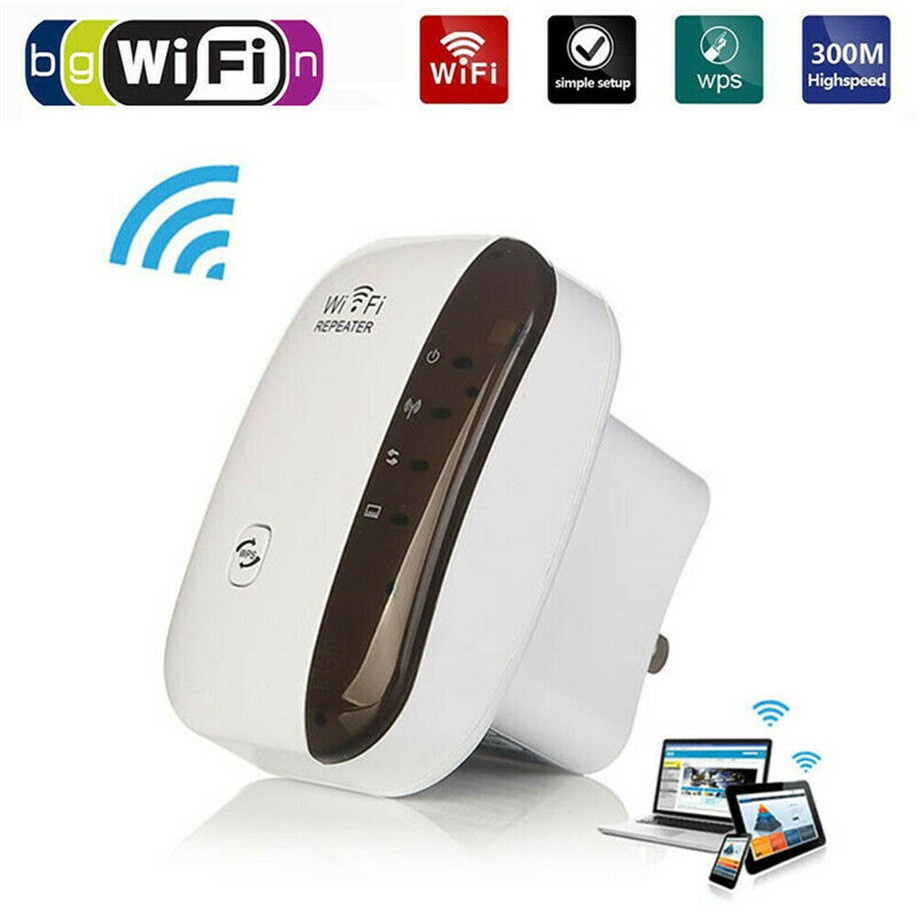 300Mbps 220V điện AP Relay Bộ mở rộng WIFI không dây thông minh Ổ cắm USB 2.4Ghz RJ45
