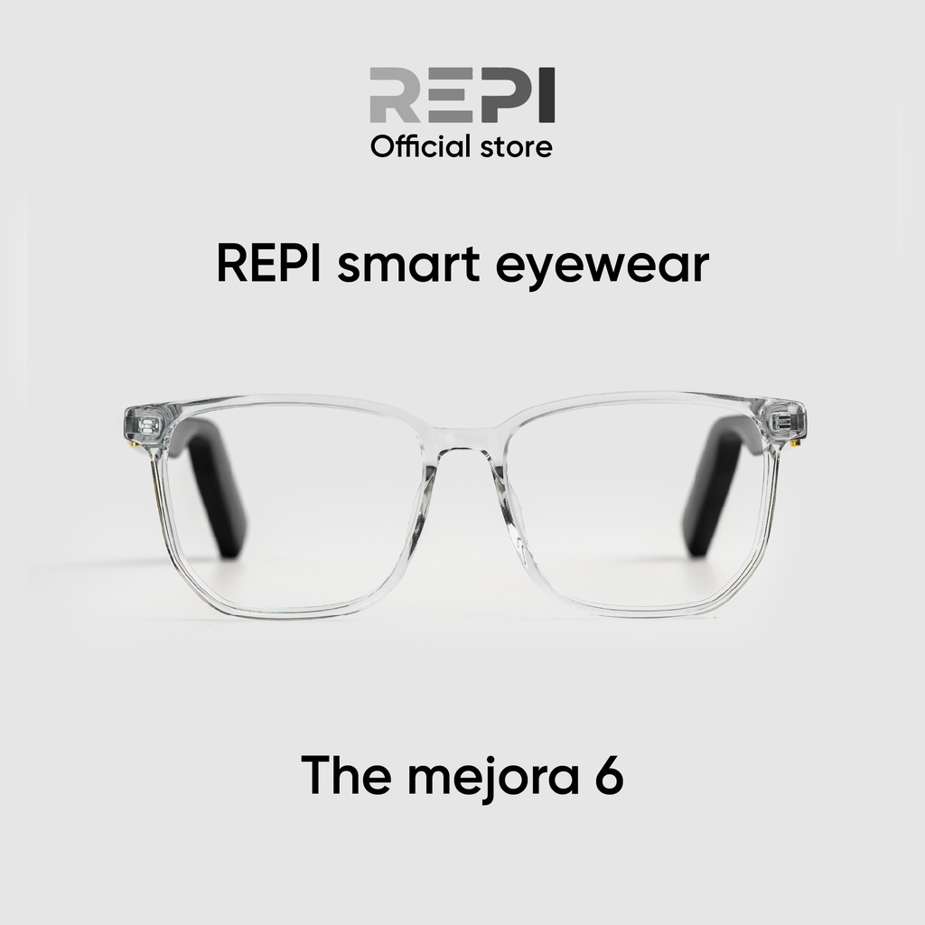 Kính Nghe Nhạc Repi Smart Eyewear -The mejora 06- Tích Hợp Loa Bluetooth - Nghe Nhạc - Nhận Cuộc Gọi - Nhiều Kiểu Dáng
