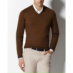 Áo Len Nam Cổ Tim Chất Len mềm mịn Tay dài Form Rộng St. John's Bay Men's V-Neck Sweater- Modife Shop