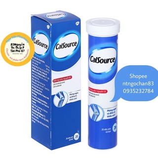CALSOURCE SỦI BỔ SUNG CALCI Tuyp /20V