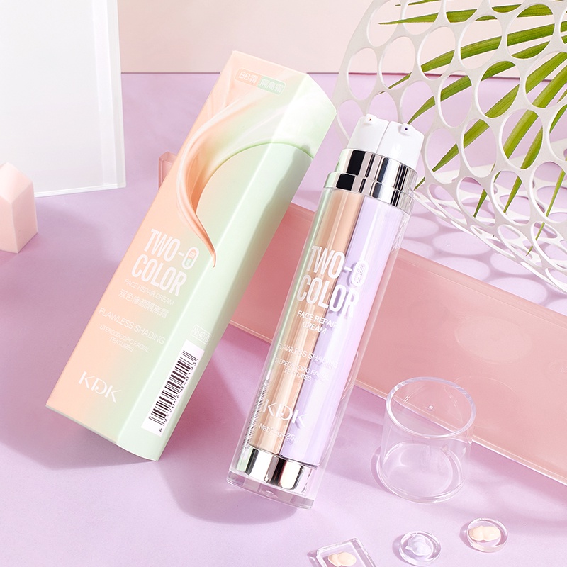 Kem Nền BB Cream KDK 50ml Trắng Sáng 2 in 1- Kem Che Khuyết Điểm Và Lỗ Chân Lông Hoàn Hảo 4019