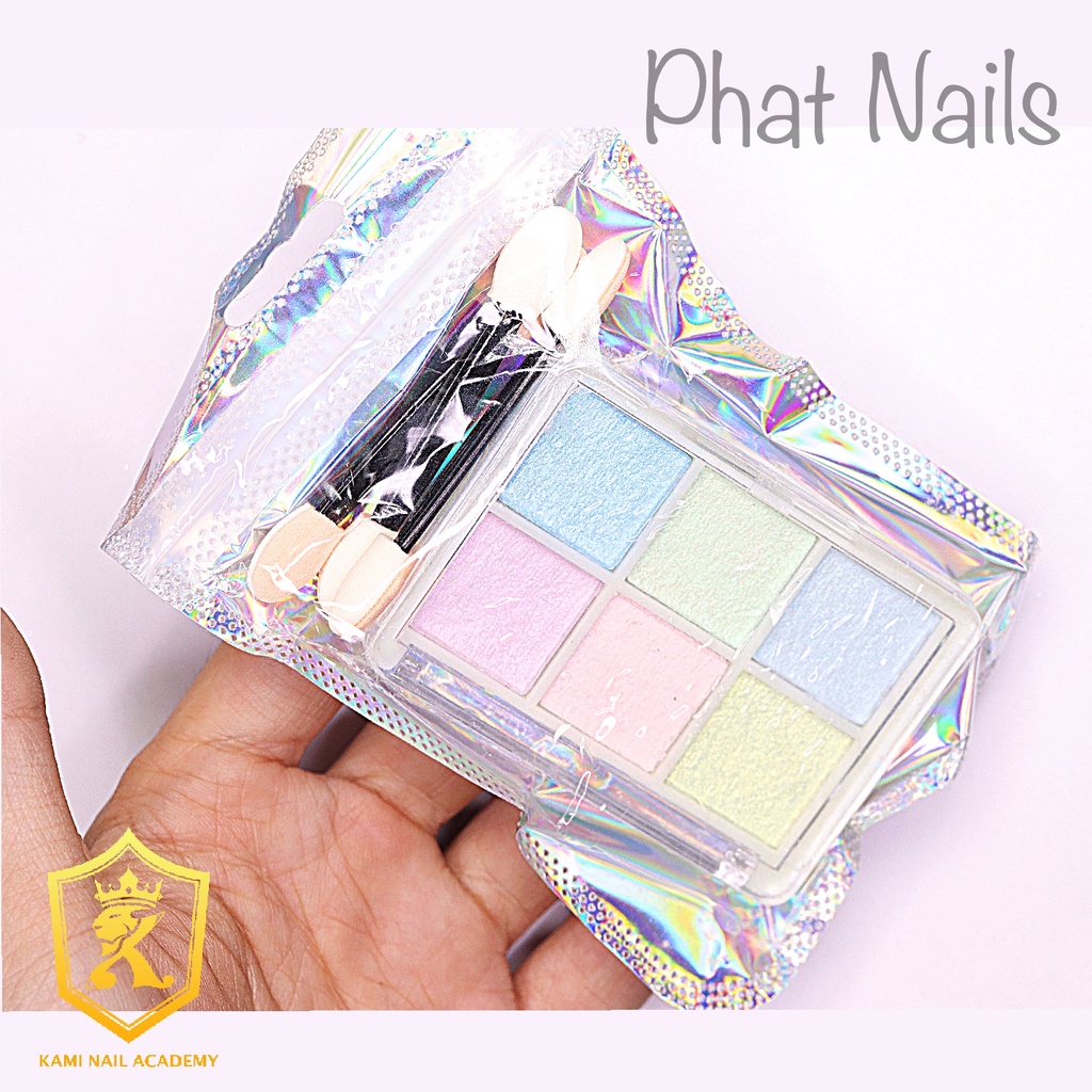 Tráng gương nén ánh 6 màu