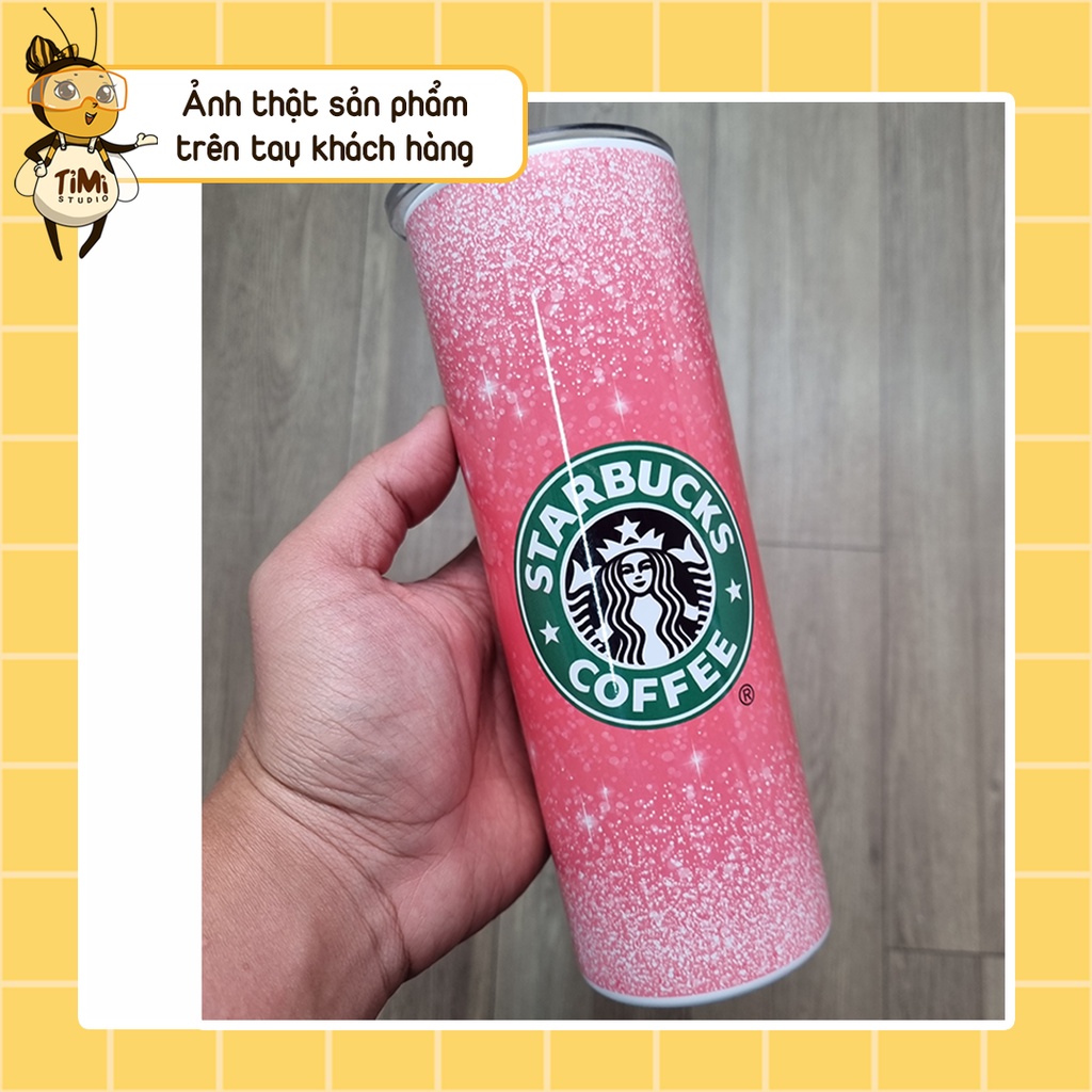 Bình Giữ Nhiệt Starbucks - Ly Giữ Nhiệt Starbucks - Cốc Giữ Nhiệt Starbucks - Inox 304 - Tỉ Mỉ Studio