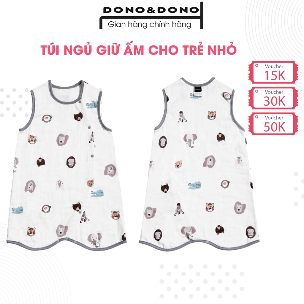Túi Ngủ Trẻ Em Giúp Bé Ngủ Ngon, Mềm Mịn, Ấm Áp, Thoải Mái, Dễ Chịu - DONO&DONO Hàn Quốc