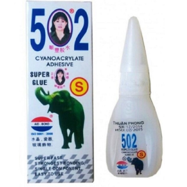 Keo 502 siêu dính / Keo con voi 502S Thuận Phong