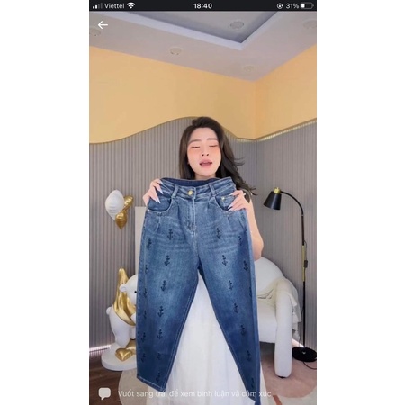 Quần jean size L mới newtag