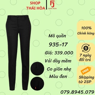 Quần tây Thái Hòa màu vải dày form chuẩn 79 935