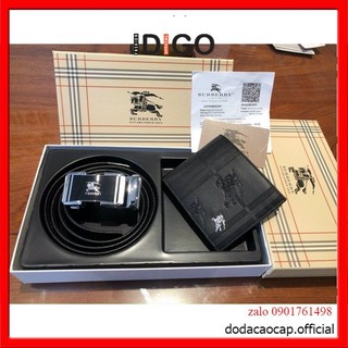 Set đôi ví kèm thắt lưng bbr cho nam hàng fullbox
