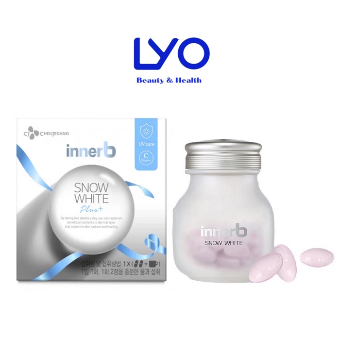 Viên Uống Trắng Da InnerB Snow White plus + 56 & 70 viên - Hàn Quốc