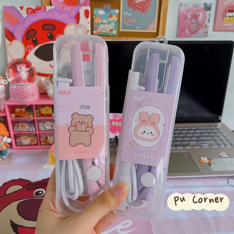 Máy uốn duỗi mini 2in1 nhiều màu lựa màu inbox