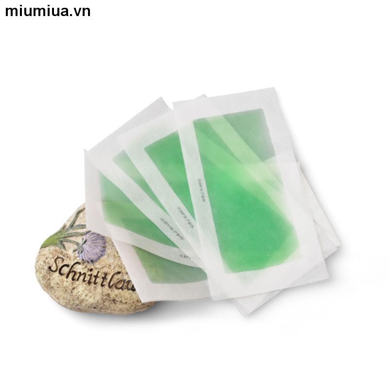 miumiuaMiếng Sáp Tẩy Lông Hai Mặt Tiện Dụng Cho Cơ Thể / Cổ / Tay / Chân