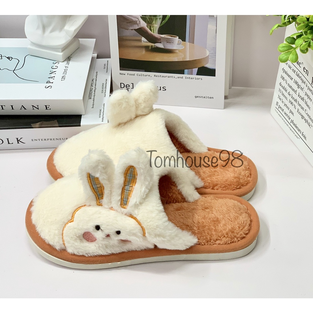 Dép bông đi trong nhà, Dép bông thỏ hàng loại 1