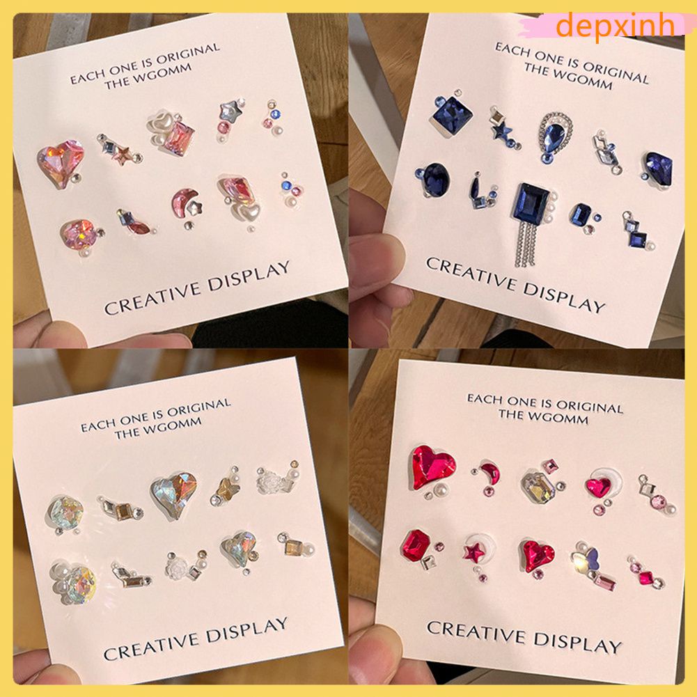 Còn Hàng Phụ Kiện Làm Móng Nghệ Thuật Phụ Kiện Làm Móng Trái Tim Xiên Kim Cương Đáy Nhọn Siêu Sáng Phụ Kiện Làm Móng Hình Bướm Tình Yêu Mặt Trăng Phụ Kiện Làm Móng Kim Cương Đáy Phẳng Hình Vuông Chất Béo Thanh Toán Khi Nhận Hàng