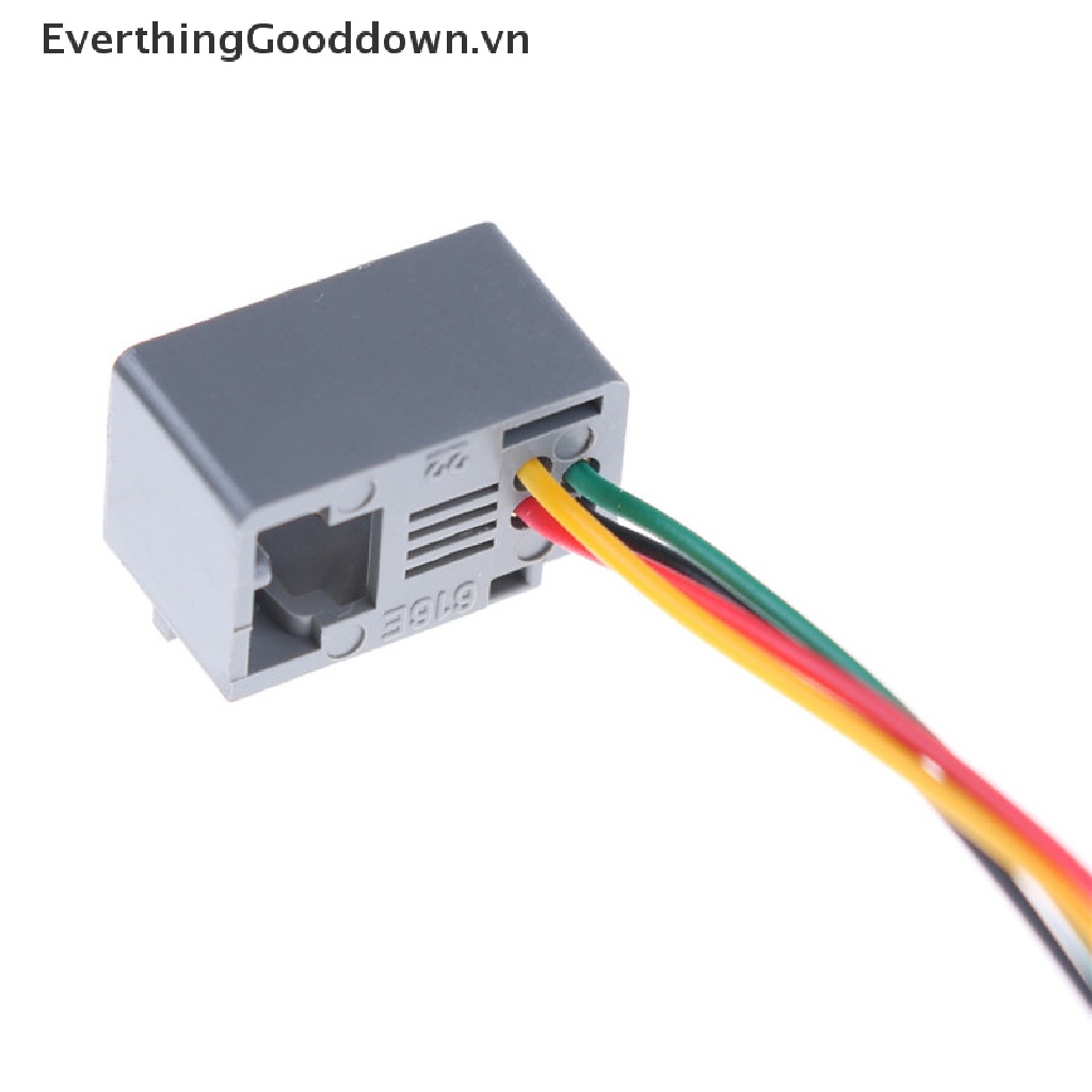 Everthinggooddown 10 Bộ Điều Hợp Điện Thoại Di Động 616E 4P4C RJ9 Female Với 4 Dây vn