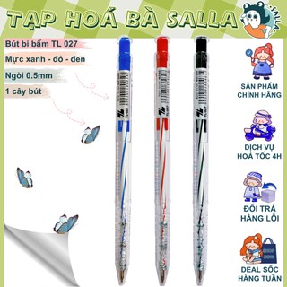 1 Cây Bút Bi TL - 027 ( xanh - đỏ - đen )