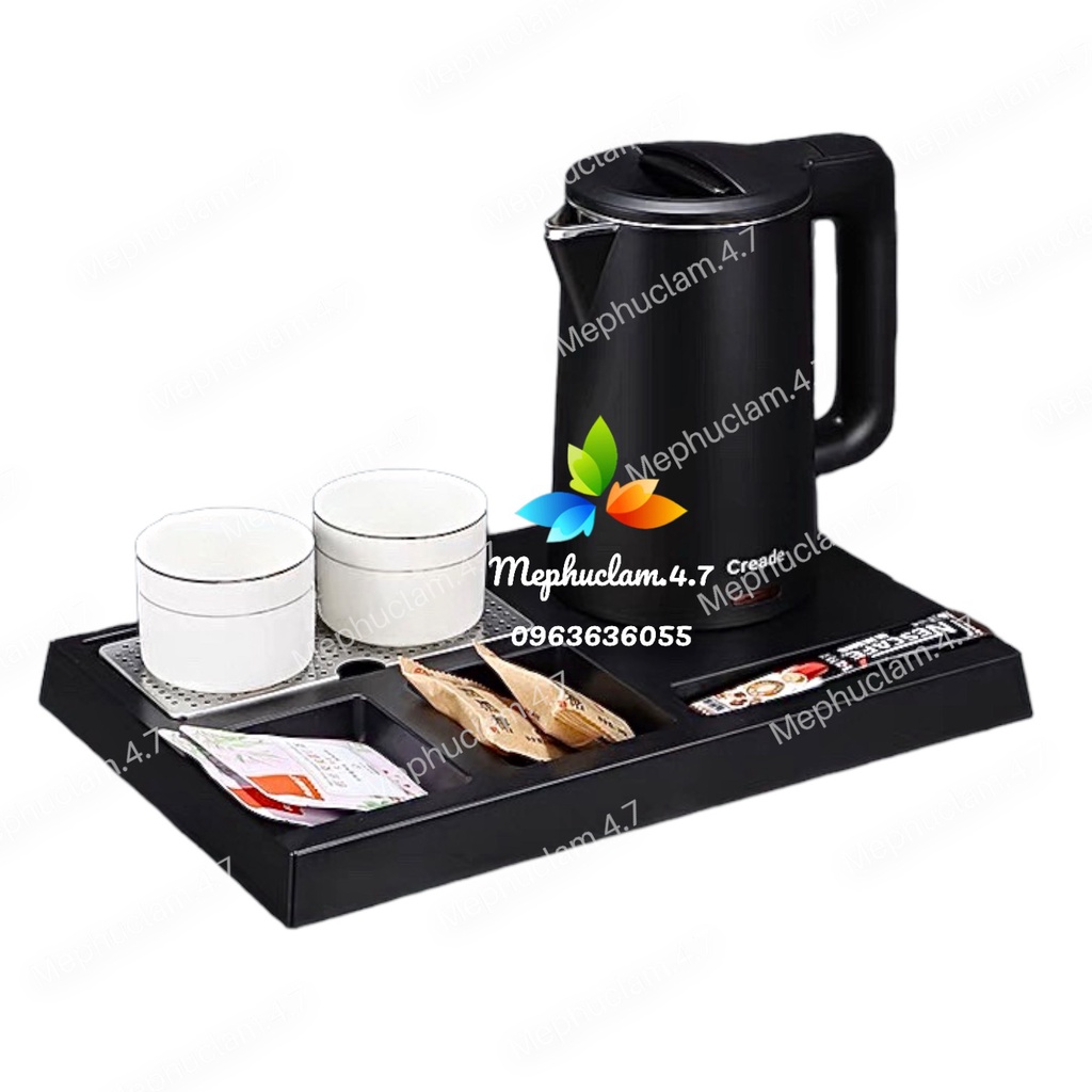 Khay đựng trà,Cafe, khay đựng ấm siêu tốc, cốc trà, cốc đánh răng ... cho khách sạn,homestay,resort,villa,.