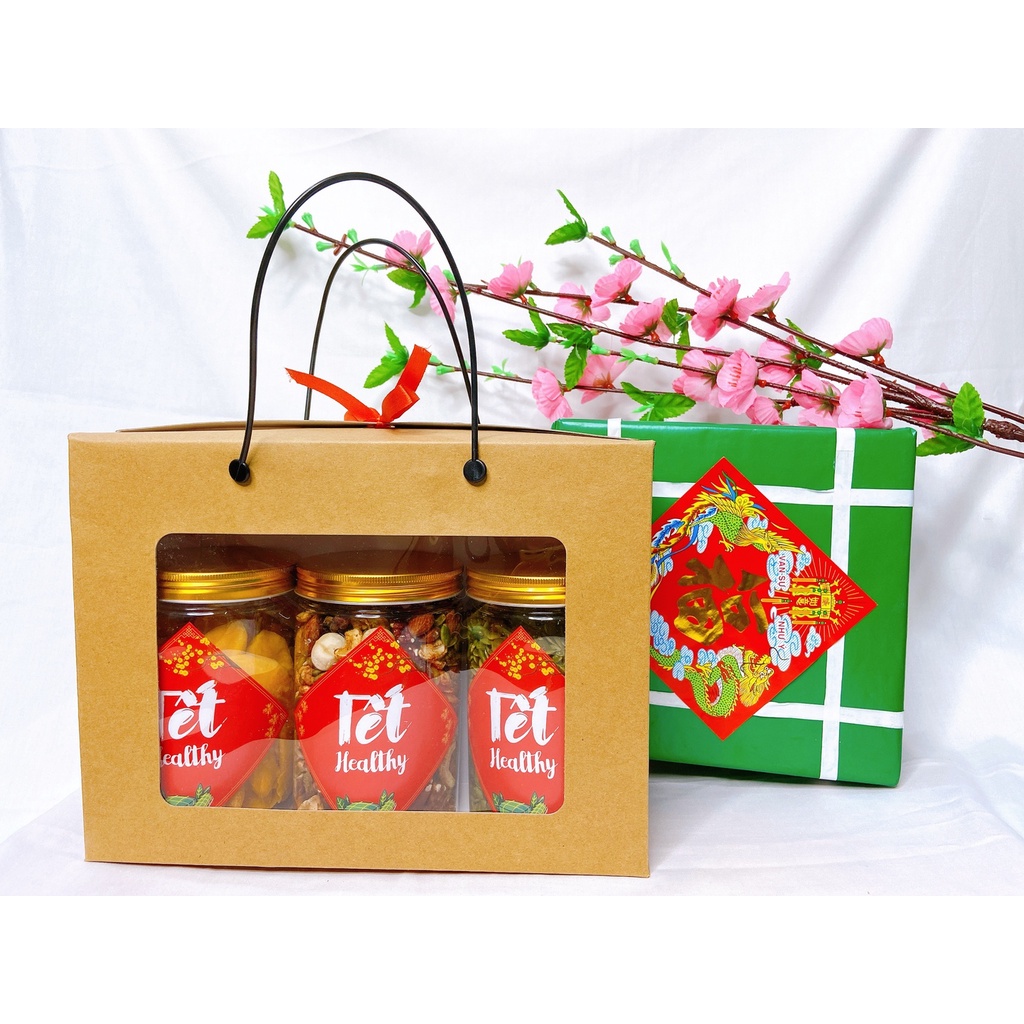 Set quà tết hạt dinh dưỡng Tết Quý Mão 2023 - Cung Chúc Tân Xuân