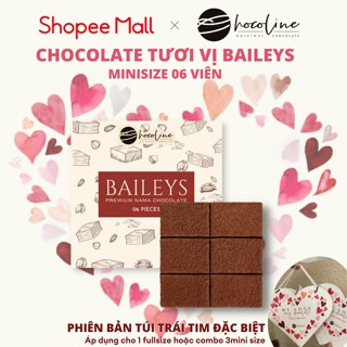 Socola Tươi Chocoline Kem Sữa Baileys - Hộp Mini 6 Viên 40gram