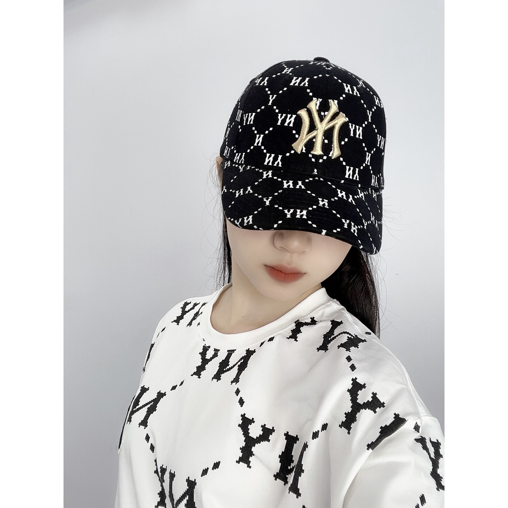 Nón Vành | Mũ Lưỡi Trai MLB Monogram N37-N38 | Unisex - Full Tag Code