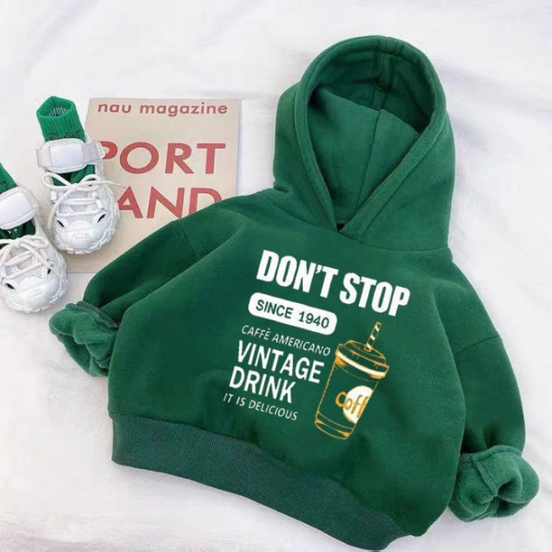 Áo Hoodie Nhung Thời Trang Thu Đông Dành Cho Bé Trai Và Bé Gái