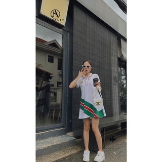ĐẦM POLO SUÔNG A.S.H.L.E.Y - kèm ảnh thật cận chất