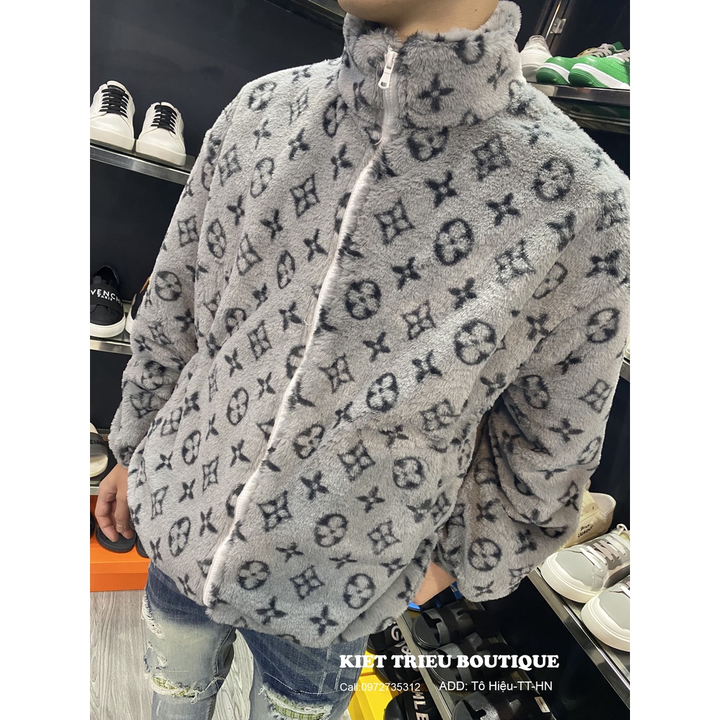 Áo Khoác Lông Nam LV New