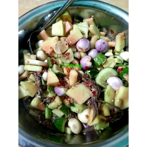 1kg mắm dưa cà Bình Định nhà làm chỉ giao Tphcm