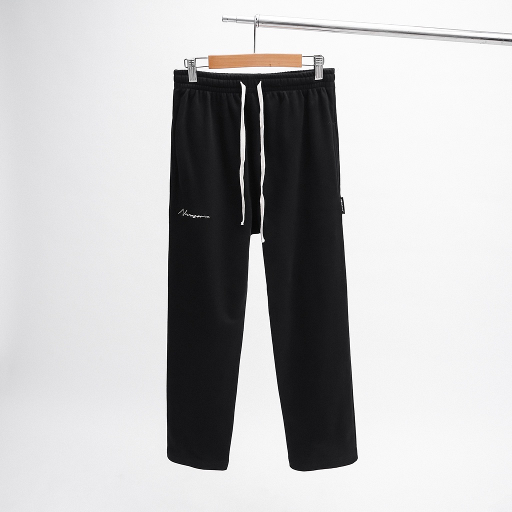 Áo nỉ Sweater local brand NEVASOME Take My Hand Đen Cotton Nỉ Bông Form Rộng Nam Nữ Unisex Oversize