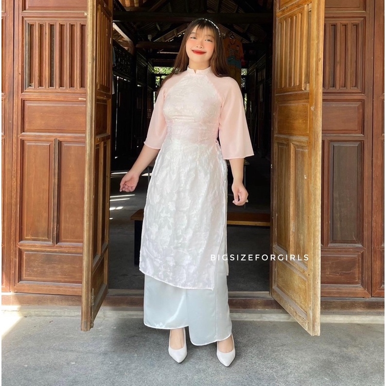 ÁO DÀI TƠ HOA - AD05