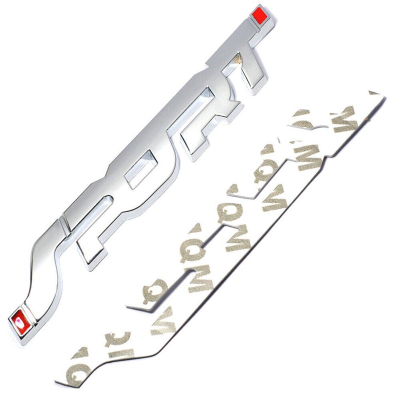 FENDER Logo 3D Bằng Kim Loại Dán Trang Trí Xe Hơi