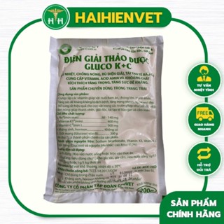 200g Điện giải Thảo dược - giải nhiệt, chống nóng cho gia cầm, gia súc