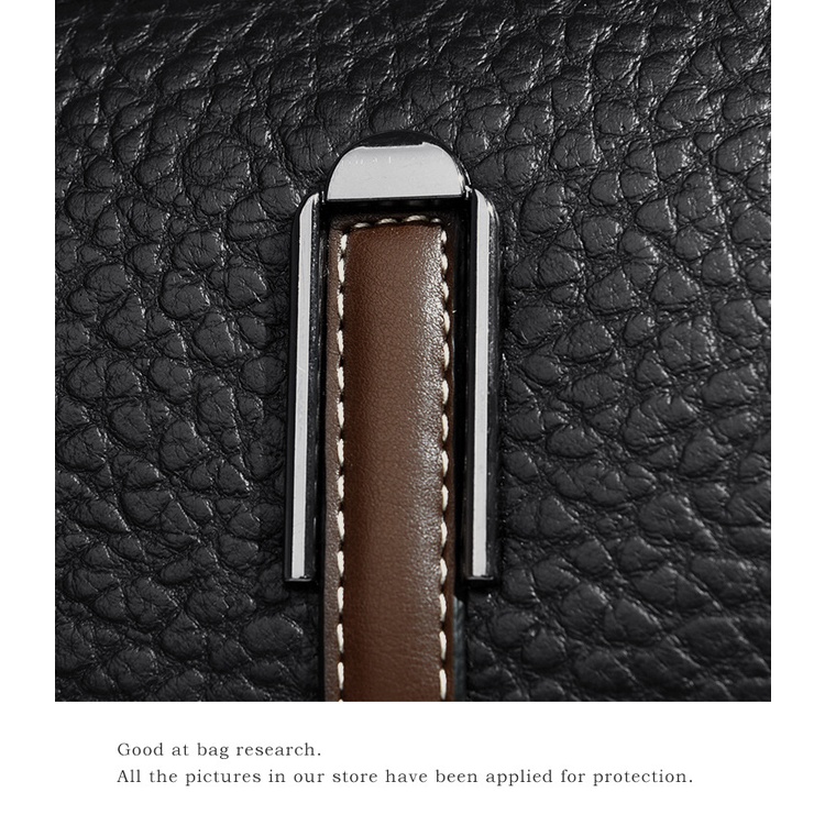 Túi Xách Da Bò Thật Hai Lớp Thời Trang Mới 2023 Dễ Phối Đồ Cho Phụ Nữ Trung Niên