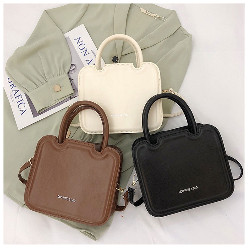 Túi Đeo Chéo Hình Vuông Nhỏ Phong Cách Âu Mỹ Cổ Điển Thời Trang Mùa Xuân Mới Dành Cho Bạn Nữ