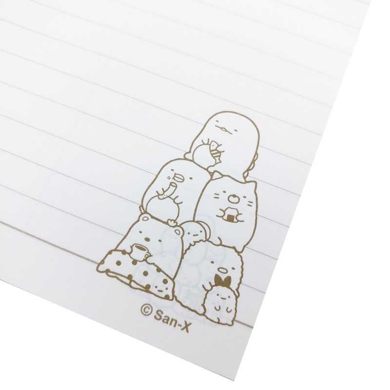 Sổ Lò Xo Kẻ Ngang Sumikko Gurashi Ver 22-3 - Magic Channel SG-01-195-A - Màu Vàng