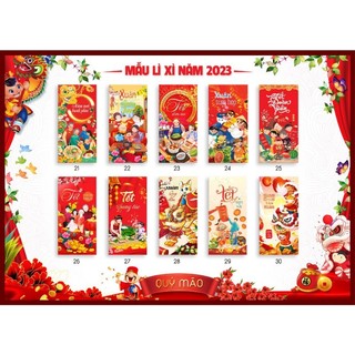 Set 10 Bao lì xì