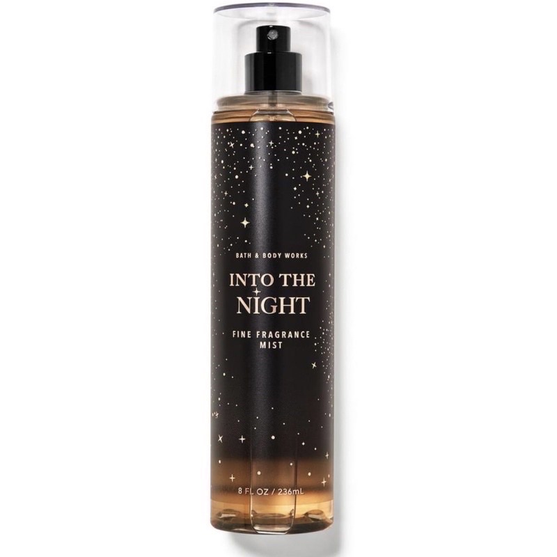 Bộ Sản Phẩm Mist Xịt Toàn Thân,Gel Tắm, Lotion Into The Night Bath Body Works Từ Mỹ