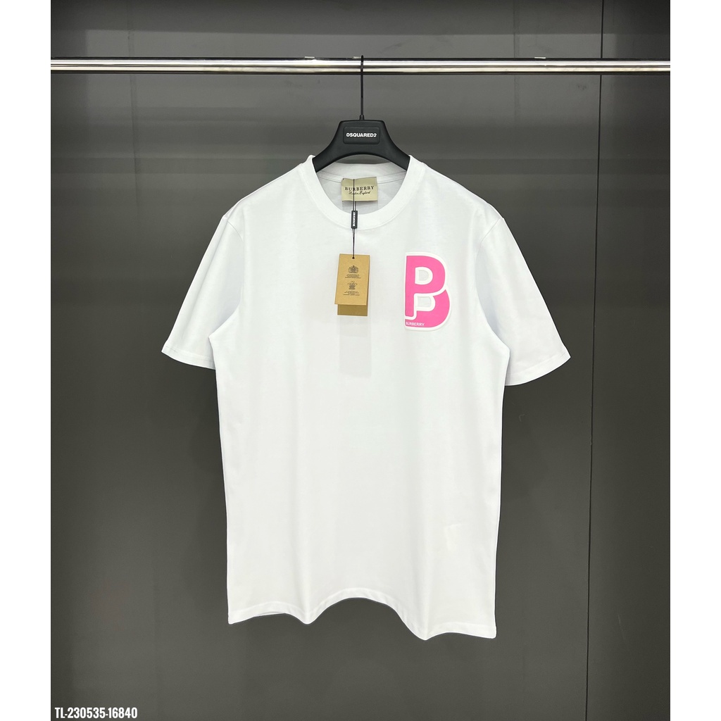 🔥Hot🔥Áo thun Burberry in logo thiết kế hot trend Nam nữ New 2023
