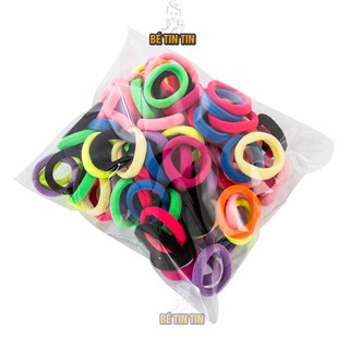 Dây cột tóc cho bé/ thun cột tóc 50 dây nhỏ trẻ em
