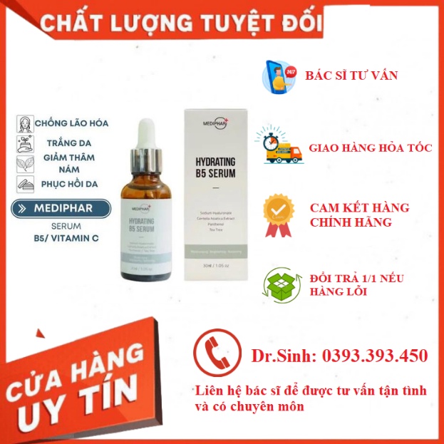 [HÀNG CÔNG TY ]SERUM HYDRA B5 MEDIPHAR+