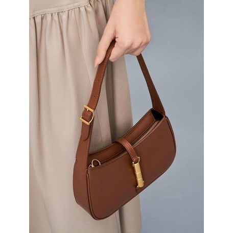 Túi kẹp nách cnk khoá chữ I hàng xuất dư loại 1 full bill tag T09