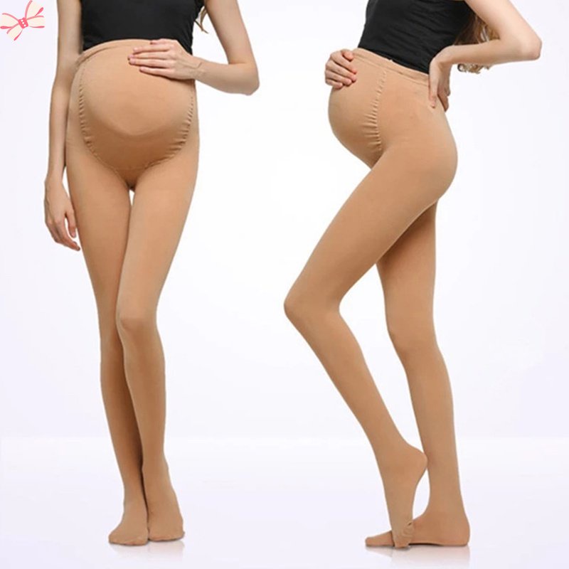 Quần Tất Dày Dặn Có Thể Điều Chỉnh Hỗ Trợ Bụng Cho Phụ Nữ Mang Thai