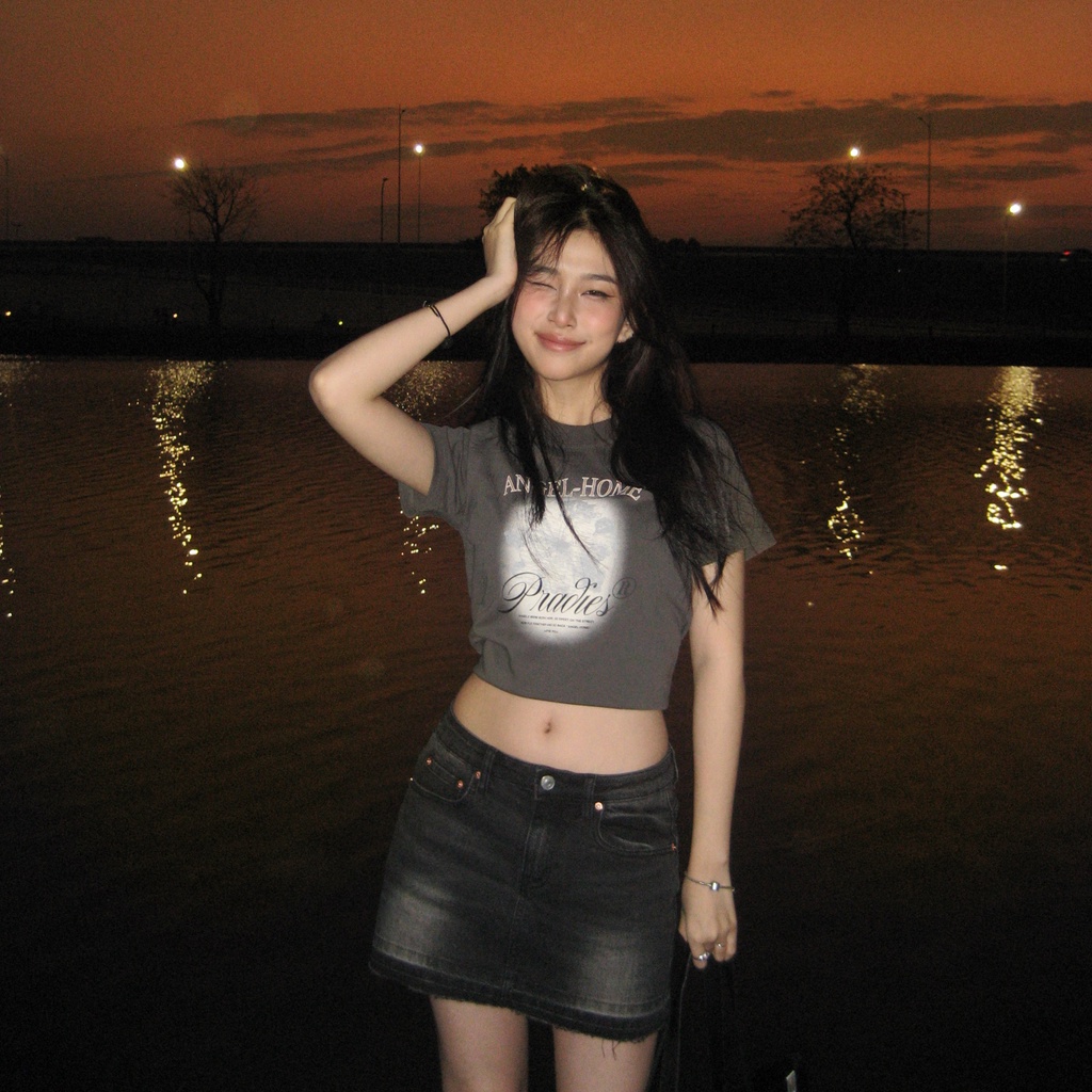 Áo Thun Babytee PRADIES Single Hibicus