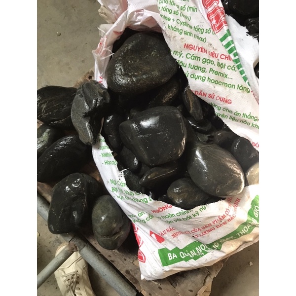 Đá cuội đen 1kg
