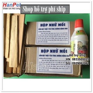 Hỗ trợ Ship- HA- Combo diệt mối sinh học PMC: 2 Hộp nhử mối + 1 lọ diệt mối PMC 90 (sunzin 432h) LOẠI HỘP TO