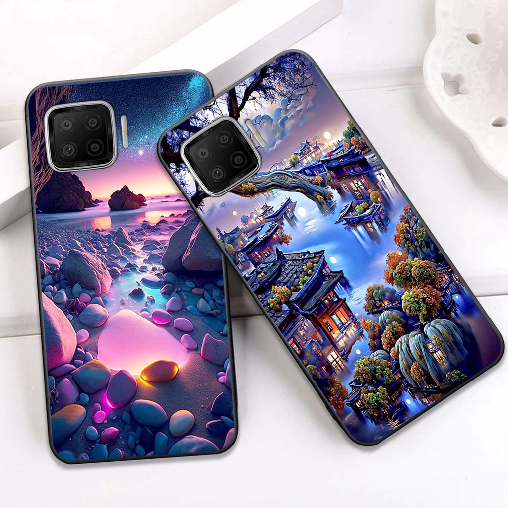 Ốp Oppo A53 / A73 / A93 bộ hình phong cảnh siêu đẹp, thơ mộng