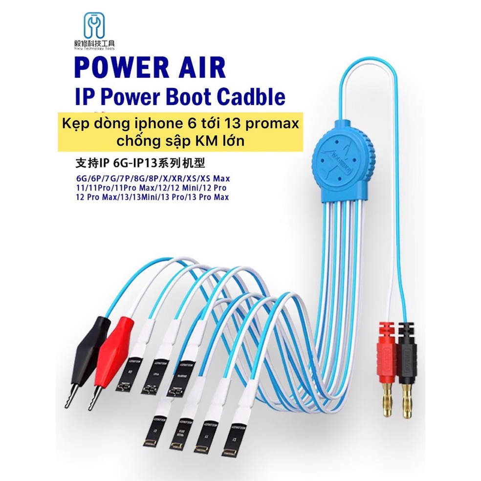 Dây kẹp nguồn YOUKILOON IP-01 iP 6-13 Promax