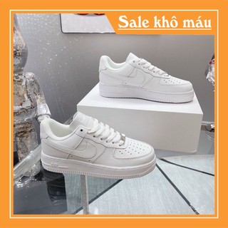 Giày 𝗔𝗙𝟭 𝗡𝗜𝗞𝗘_trắng nam nữ, giày 𝗡𝗜𝗞𝗘_air force 1 all white full box bill full size hàng bản đẹp