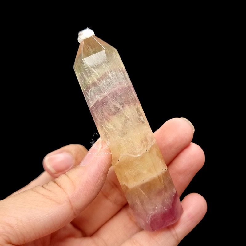 [HÀNG ĐẸP] trụ Fluorite ,trụ đá thạch anh, đá thanh tẩy Tarot, Reiki, thiền định